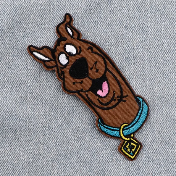 Patch brodé Scooby-Doo dessin animé années 90