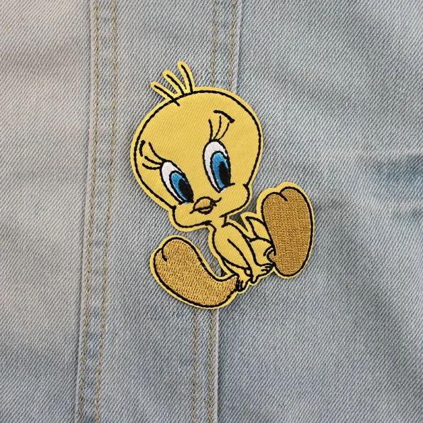 Patch brodé Titi et Grominet patch thermocollant