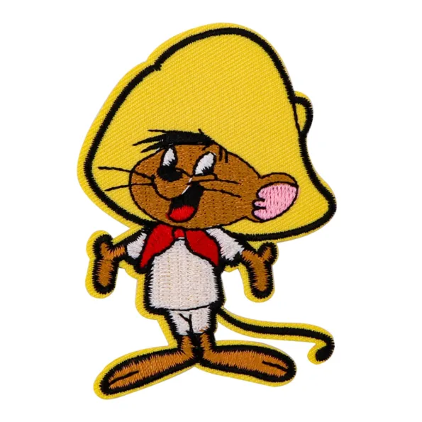 Patch brodé Speedy Gonzales – Thermocollant ou à coudre – Looney Tunes rétro