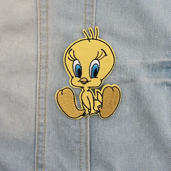 Patch brodé Titi et Grominet patch thermocollant