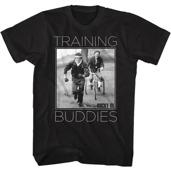 T-shirt Rocky Balboa Blanc – Film culte boxe vintage – Unisexe