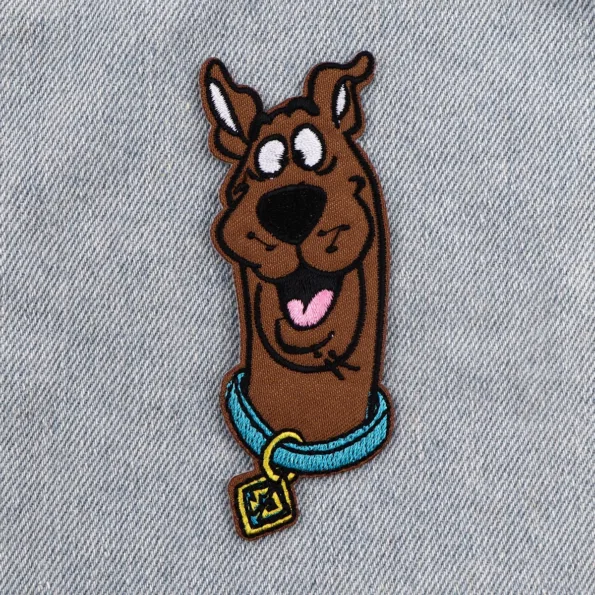 Patch brodé Scooby-Doo dessin animé années 90