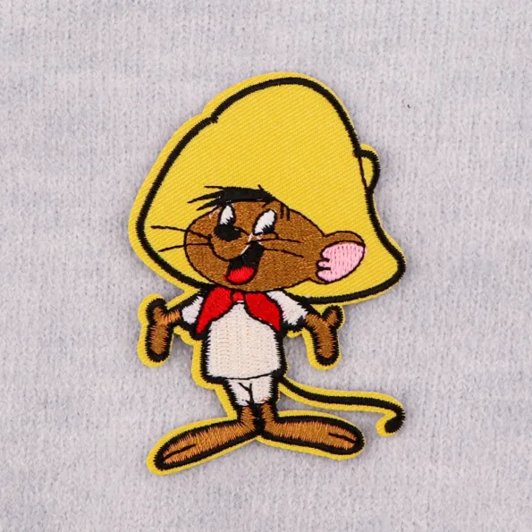 Patch brodé Speedy Gonzales – Thermocollant ou à coudre – Looney Tunes rétro