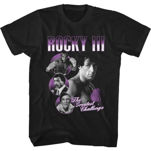 T-shirt Rocky Balboa Blanc – Film culte boxe vintage – Unisexe