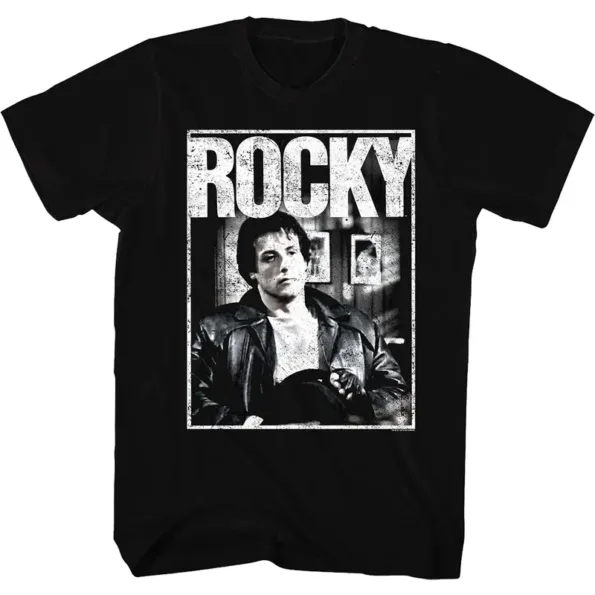 T-shirt Rocky Balboa Blanc – Film culte boxe vintage – Unisexe