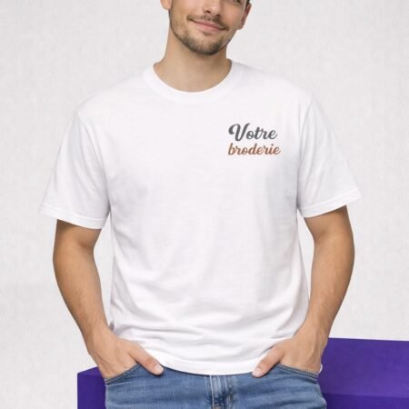 t-shirt brode personnalise
