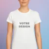 t shirt personnalisé femme performance sport