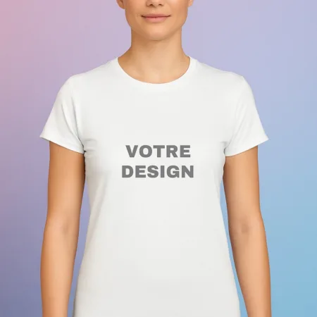 t shirt personnalisé femme performance sport