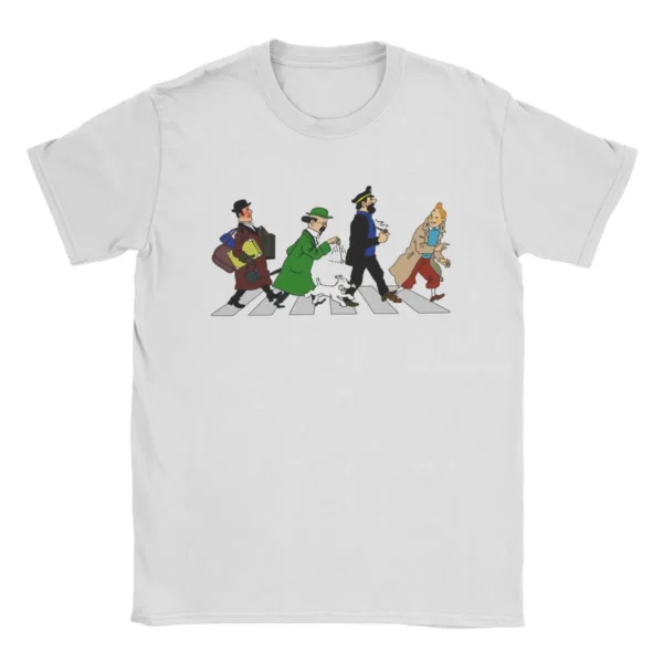 T-shirt Tintin version Beatles