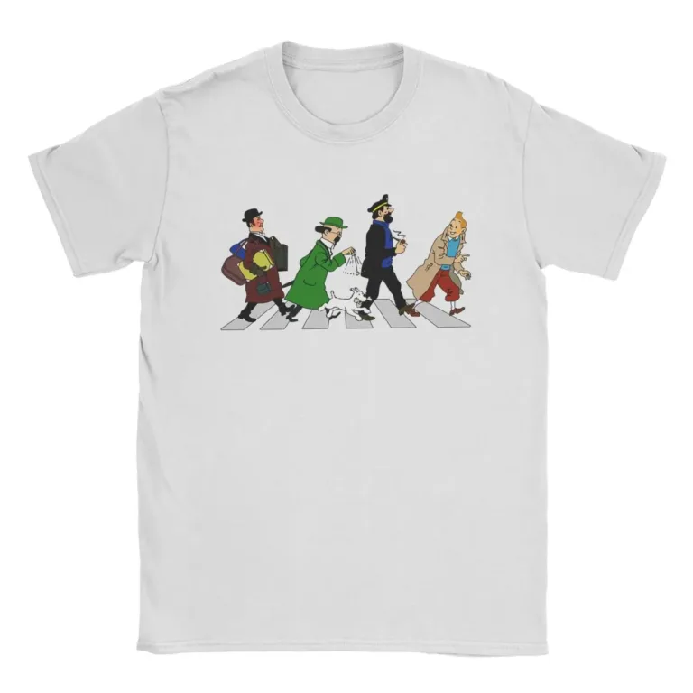 T-shirt Tintin version Beatles