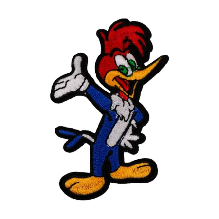 Patch brodé Woody Woodpecker écusson rétro