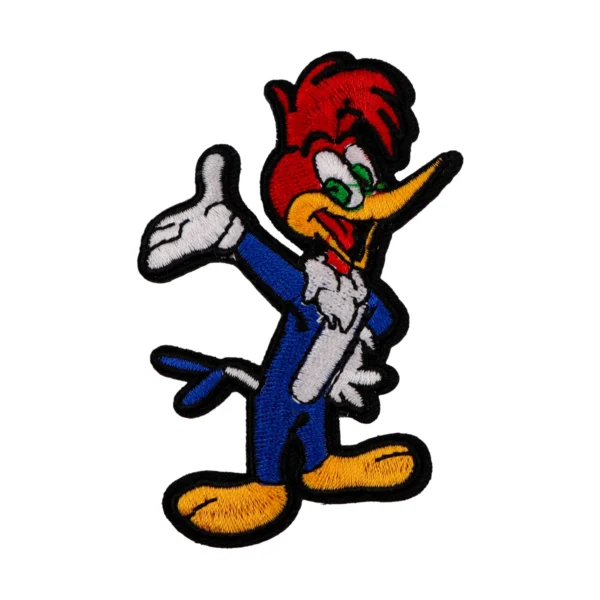 Patch brodé Woody Woodpecker écusson rétro