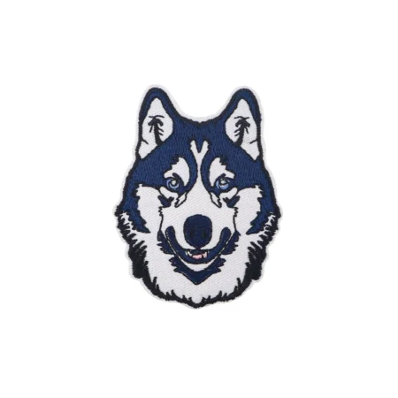 Patch brodé chien écusson husky