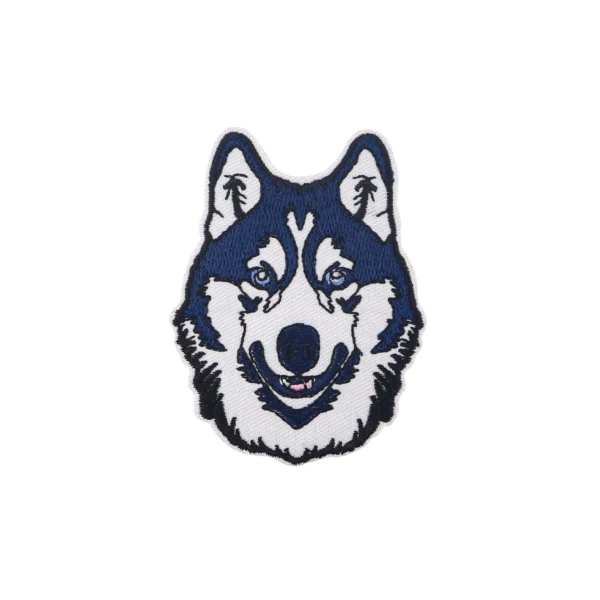 Patch brodé chien husky