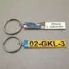 Porte-clés de voiture personnalisé