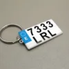 Porte-clés de voiture personnalisé