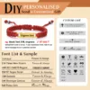 Bracelet prénom personnalisé gravé