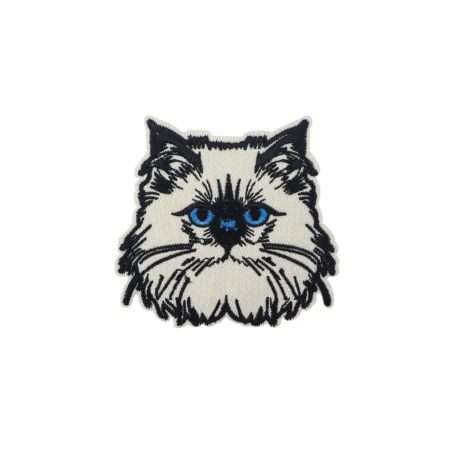 Patch brodé chat Sacré de Birmanie