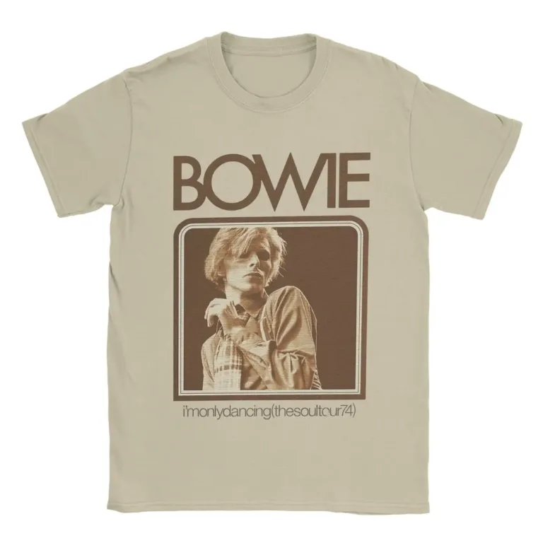 T-shirt David Bowie rétro