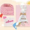 Doudou licorne personnalisé