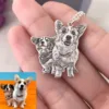 pendentif personnalisé photo avec chaîne.