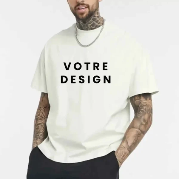 T-shirt personnalisé oversize