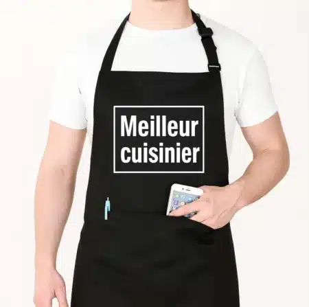 Tablier personnalisé avec poches