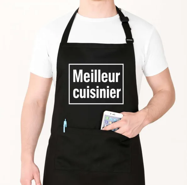Tablier personnalisé avec poches