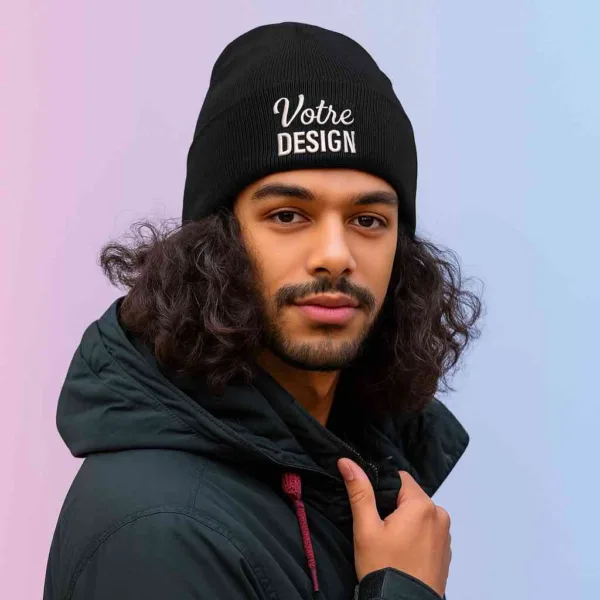 Bonnet personnalisé brodé