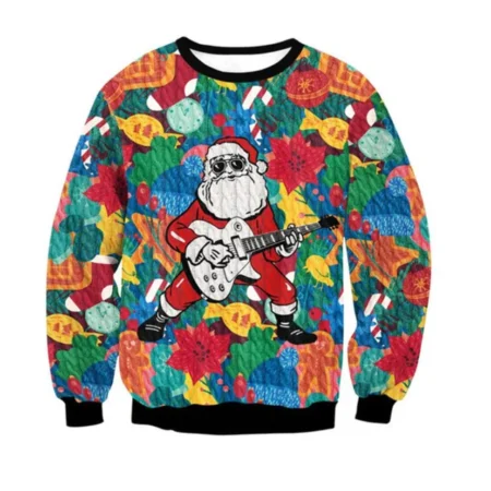 Sweat drôle Noël moche unisexe