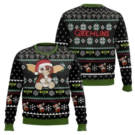 Pull Noël Gremlins moche