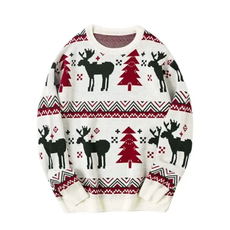 Sweat de Noël style américain homme