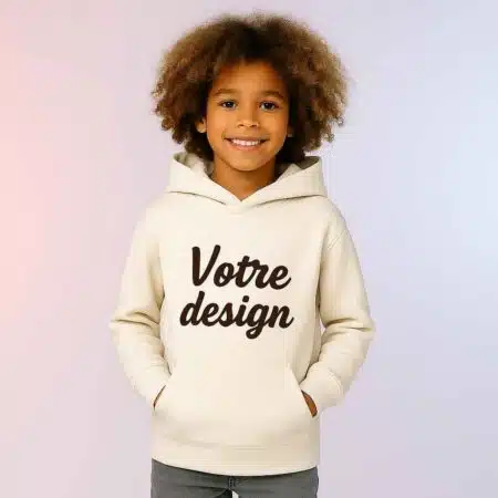 sweat personnalisé enfant à capuche