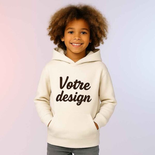 sweat personnalisé enfant à capuche