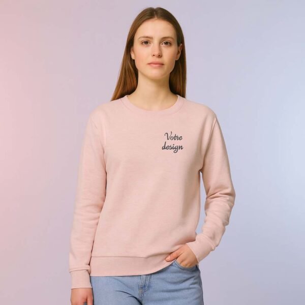 sweat personnalisé femme coton bio dazzler