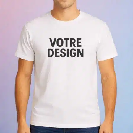 t shirt personnalisé livraison rapide homme