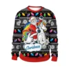 Sweat Père Noël Licorne original 1 kf-S35b4342d4947440a8e58f38c1da376ecO