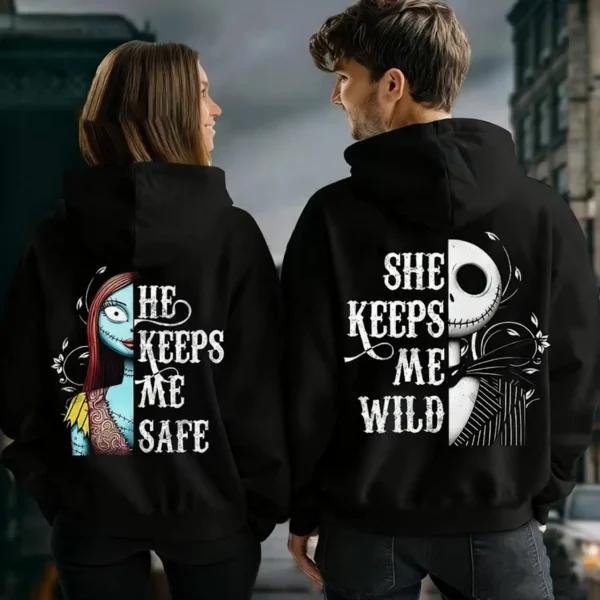 Sweat à capuche Noël Jack Skellington