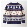 Pull Noël tricot enfant 2 à 7 ans