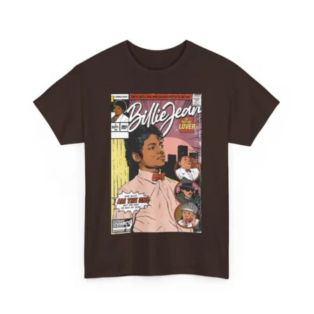 T-shirt Michael Jackson Billie Jean Comic