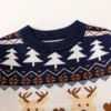 Pull Noël tricot enfant 2 à 7 ans