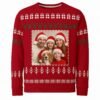 Sweat Noël personnalisé rouge