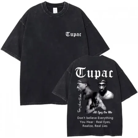 T-shirt Tupac oversize
