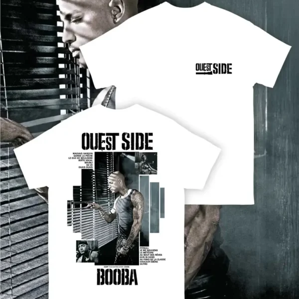 t-shirt booba ouest side