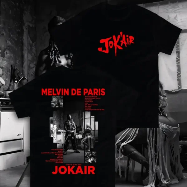 T-shirt Jokair Melvin de Paris oversize