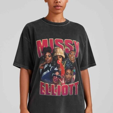 t shirt missy elliot oversize