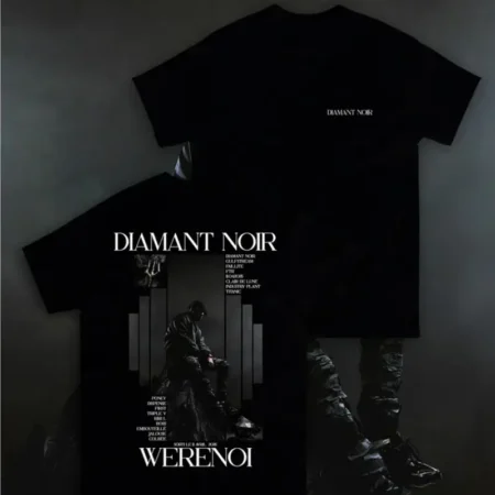 T-shirt Werenoi Diamant Noir