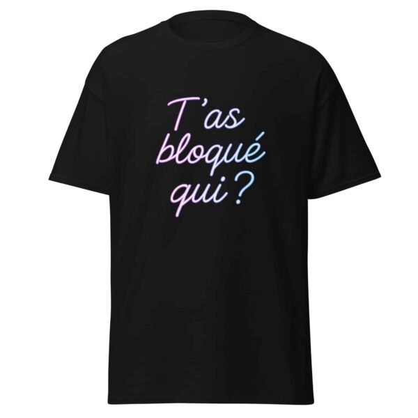 T-shirt Aya Nakamura T'as bloqué qui