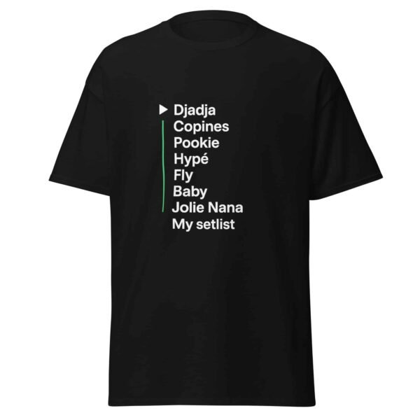 T-shirt Setlist Aya Nakamura