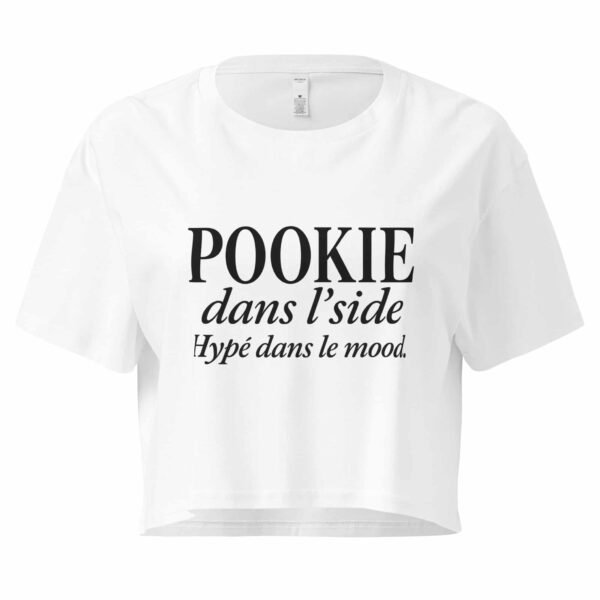 Crop top Aya Pookie dans l'side - Blanc, XL